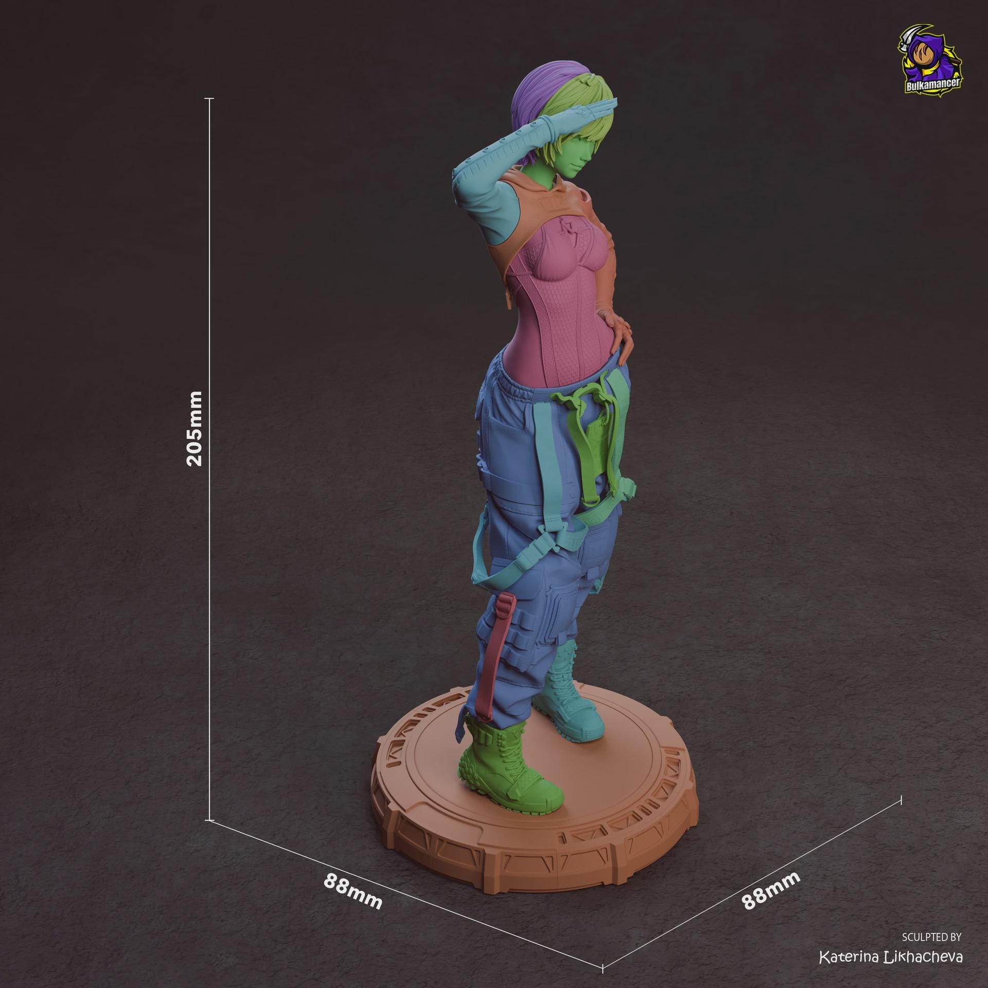 Lily Stellar Blade Figure, Resin Statue, Hand Painted Collectible