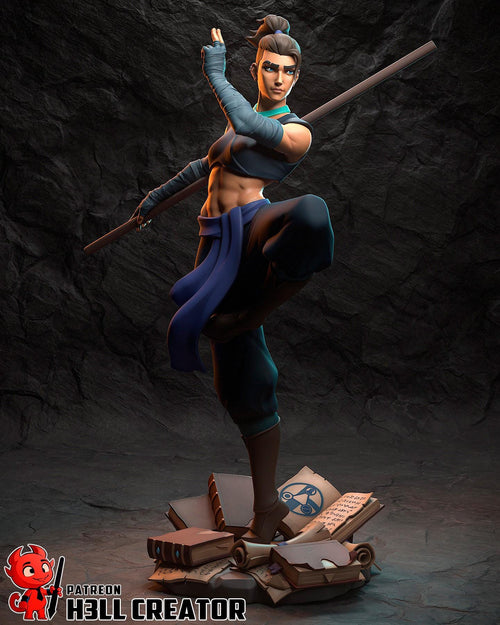 Beauregard resin figure, Critical Role Hand Painted Collectible Statue