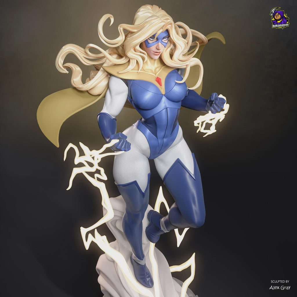 Blonde Blazer figure, Dispatch Resin Statue, Hand Painted, 28.6 cm (286 mm)