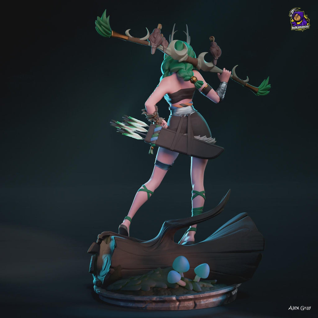Artemis Resin Figure, Hand Painted Collectible Statue, 28.3 cm (11.14 in)