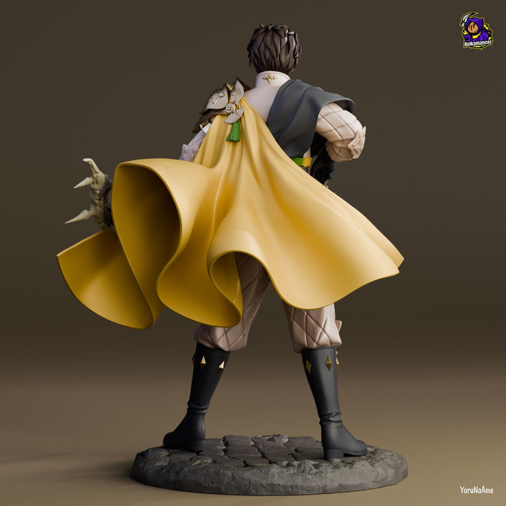 Claude von Riegan Figure, Resin Statue, Hand Painted Collectible
