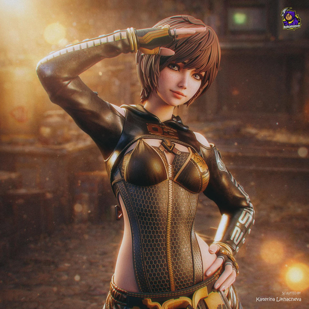 Lily Stellar Blade Figure, Resin Statue, Hand Painted Collectible