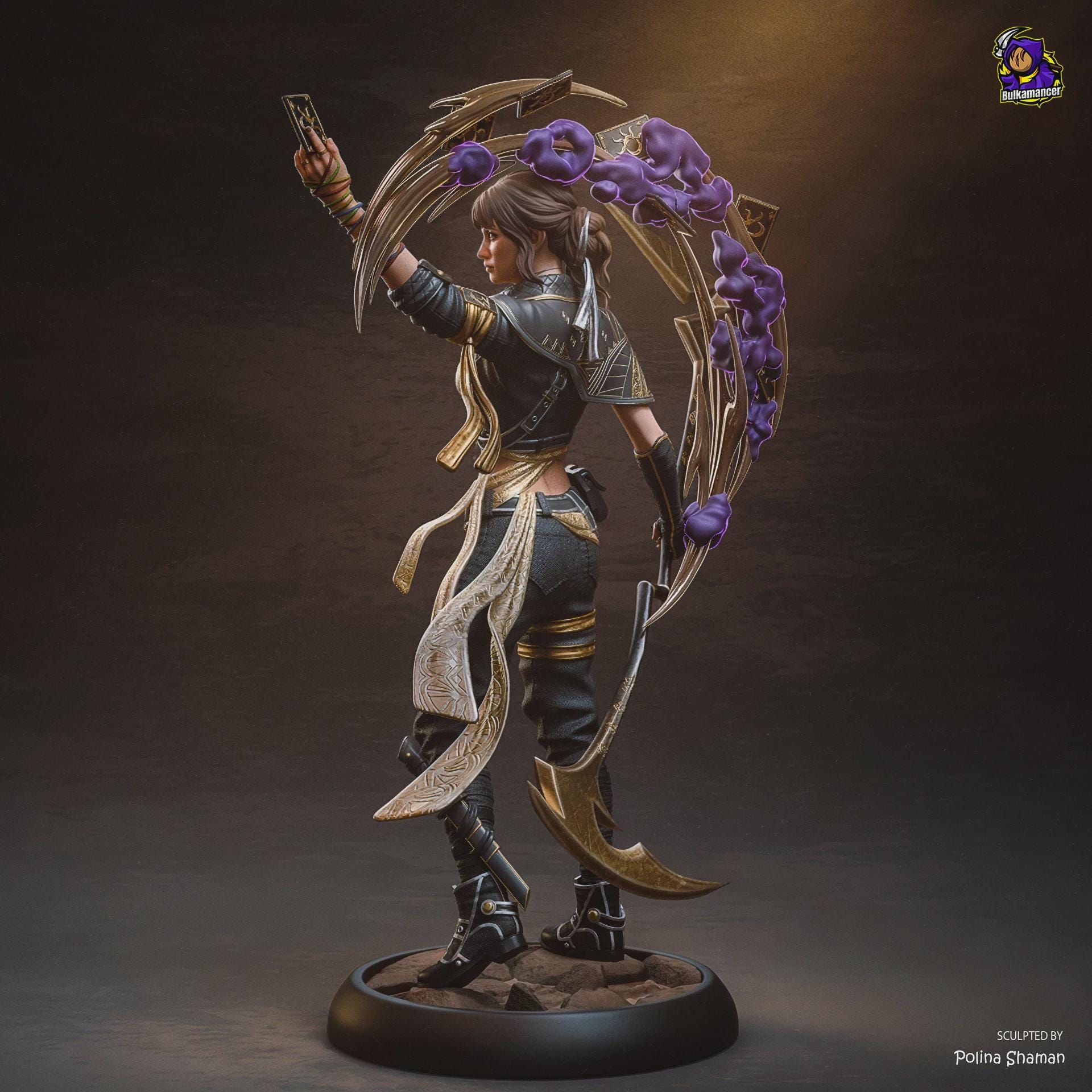 Sciel Resin Figure, Hand Painted Collectible Figure, 25.1 cm (9.88 in)