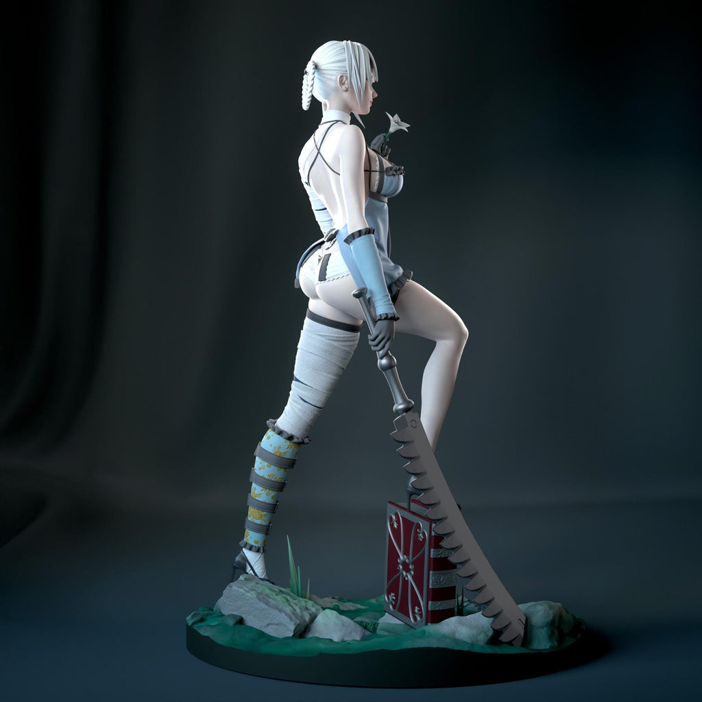 Kaine NieR Replicant Figure, Resin Statue, Hand Painted, 21.3 cm (8.39 in)