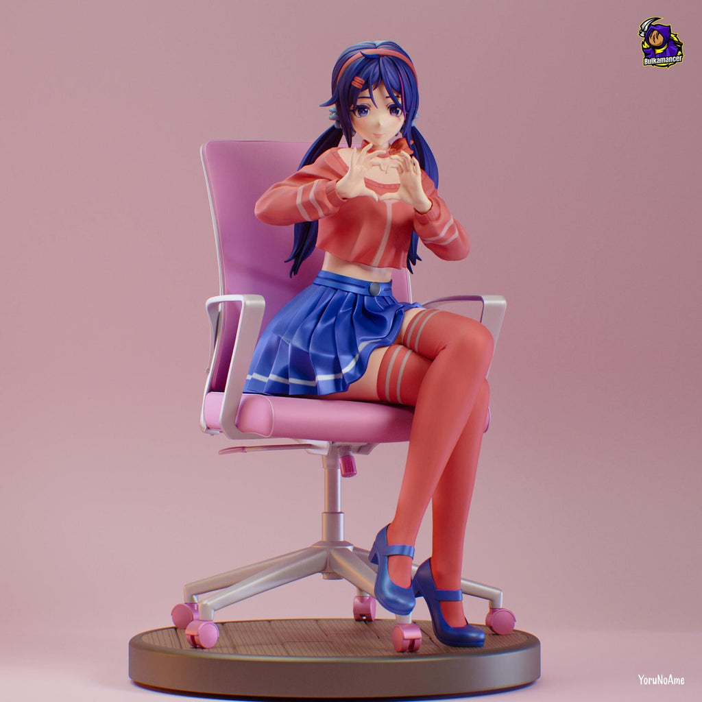 Mita MiSide Resin Figure, Hand Painted Collectible Figure, 17.6 cm (6.93 in)