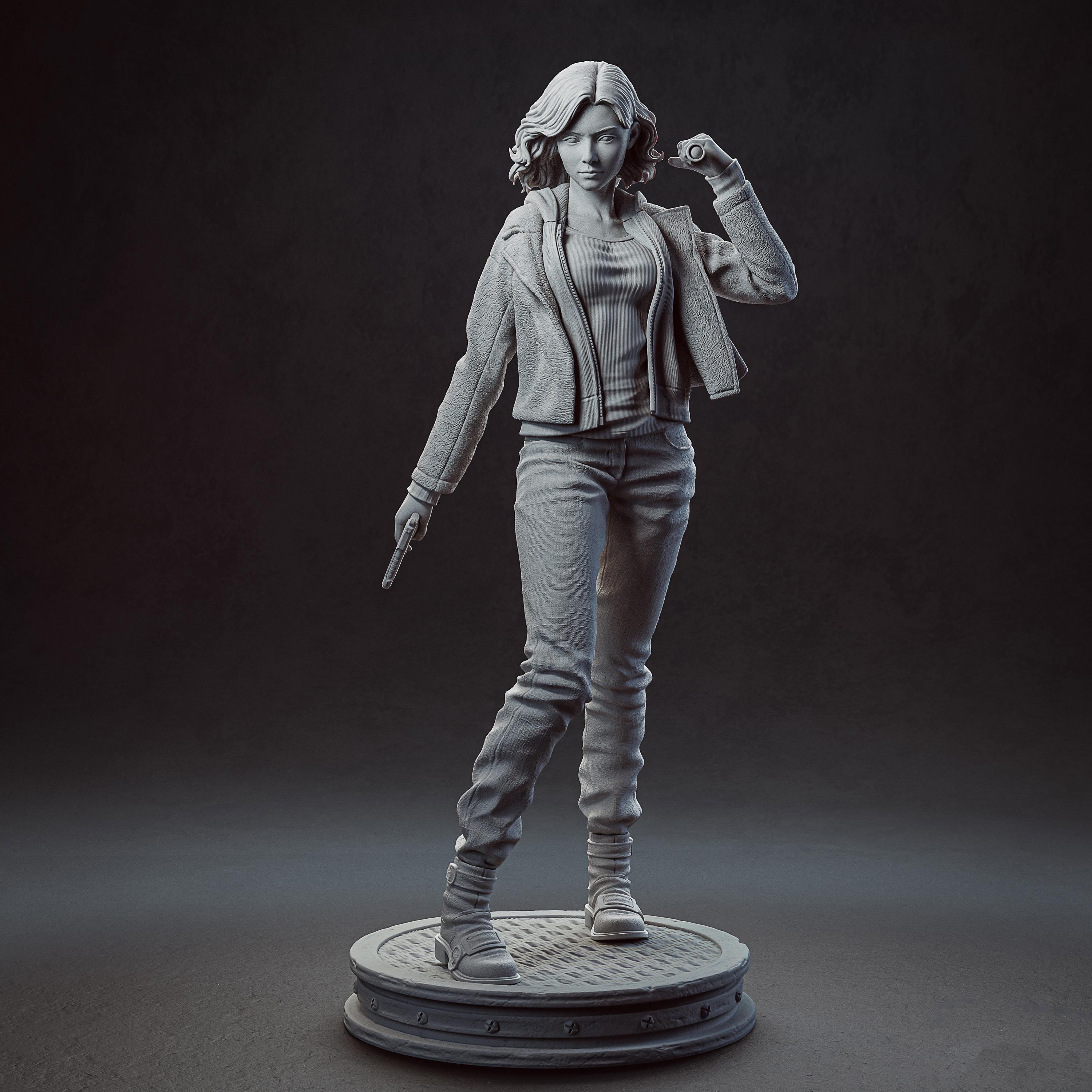 Grace Ashcroft Statue, Resident Evil Requiem Resin Figure, Hand Painted