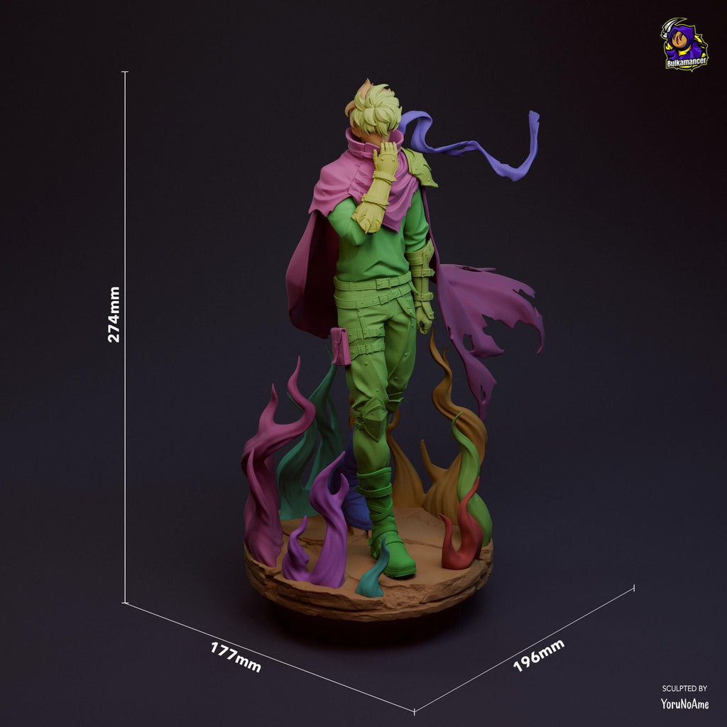 Sung Jin-Woo Solo Leveling Resin Figure, Hand Painted Collectible