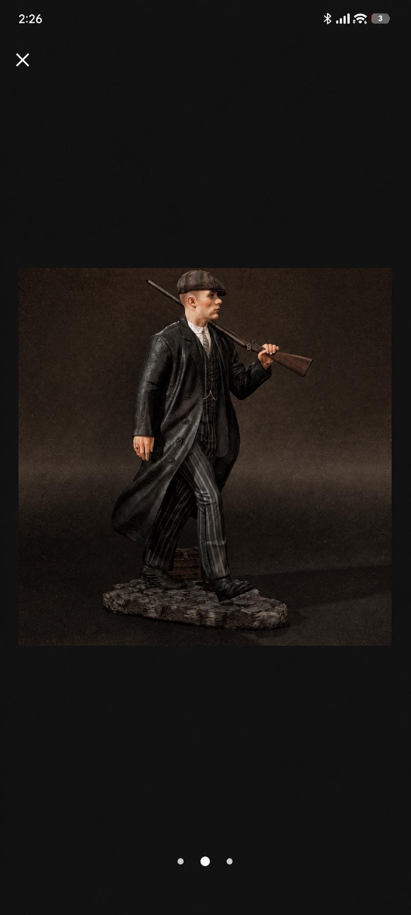 John Shelby resin statue, Hand Painted Collectible Figure, 1:6 Scale