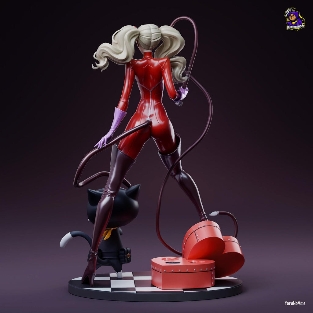 Ann Takamaki figure, Resin Statue, Hand Painted Collectible, Fan Art