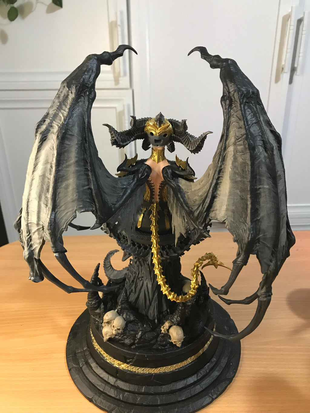 Lilith Diablo IV Statue | Hand Painted Resin Dark Fantasy Collectible