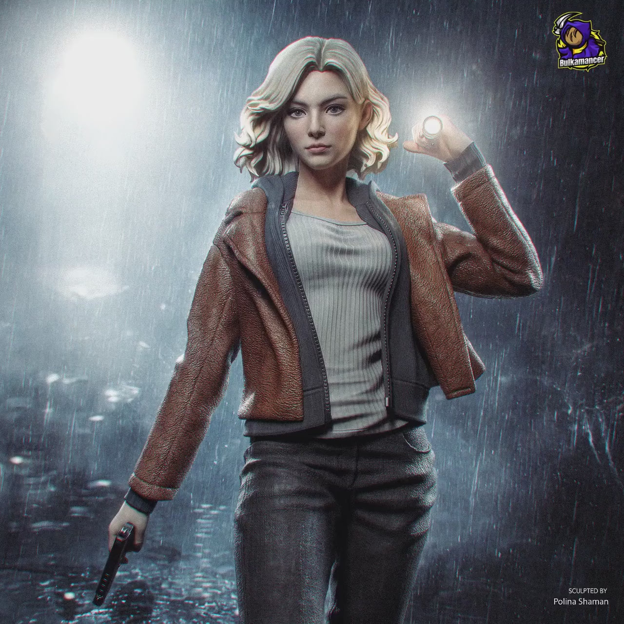 Grace Ashcroft Statue, Resident Evil Requiem Resin Figure, Hand Painted