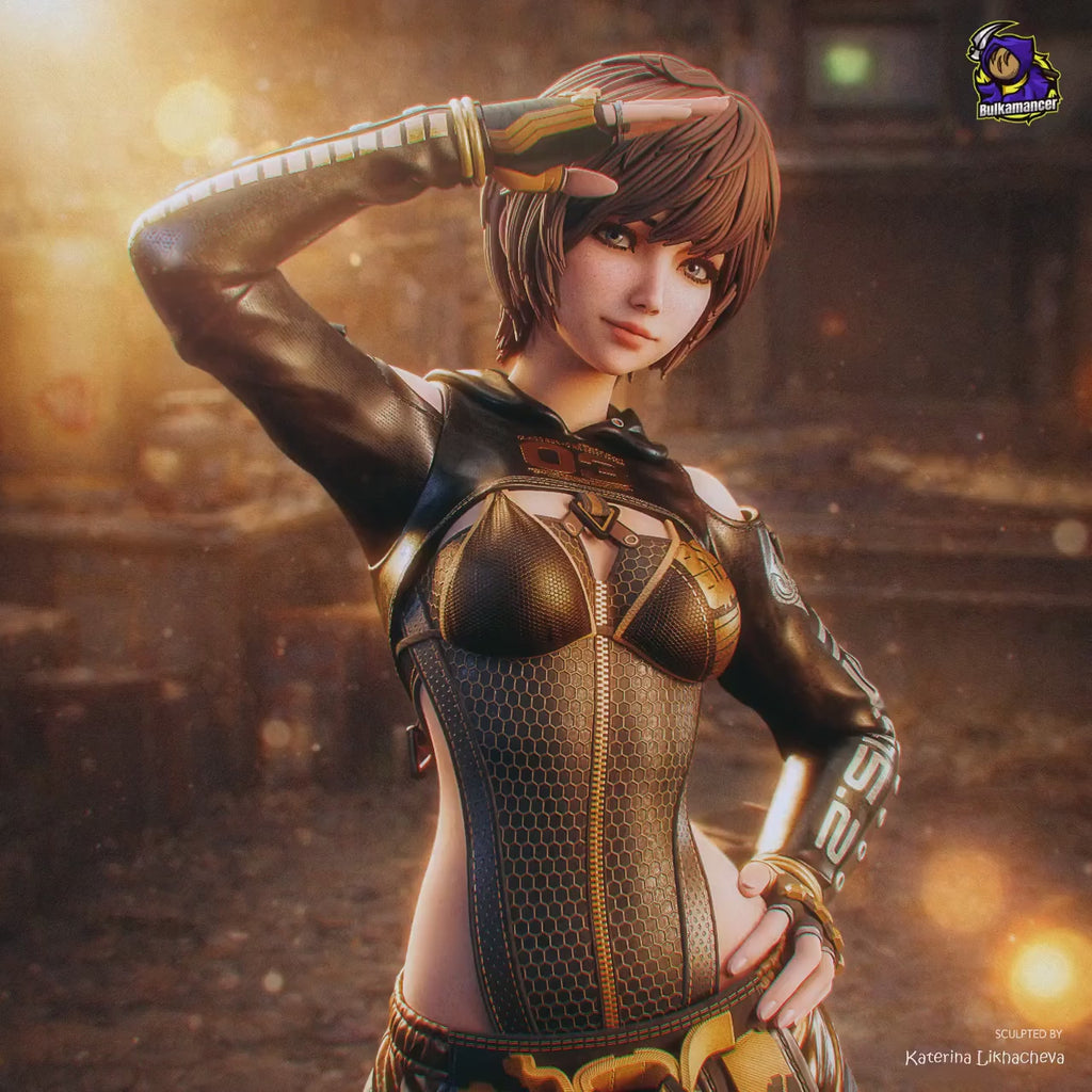 Lily Stellar Blade Figure, Resin Statue, Hand Painted Collectible