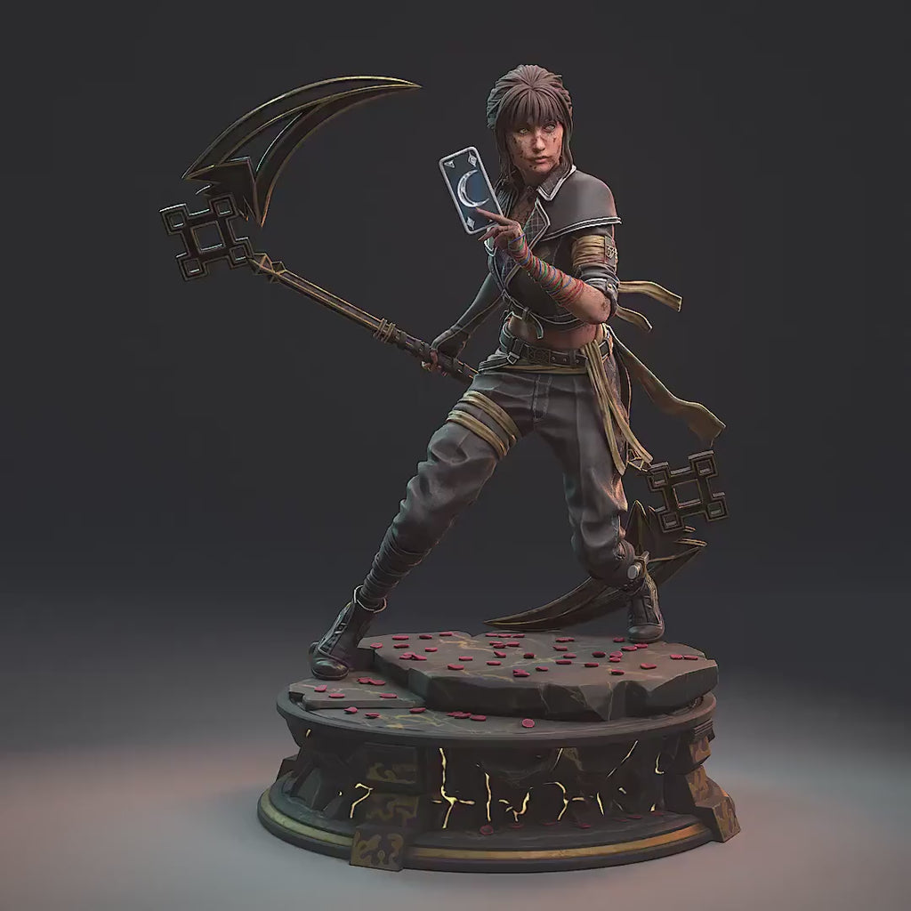 Sciel Resin Statue, Hand Painted Collectible Figure, 168 mm (6.6 in)