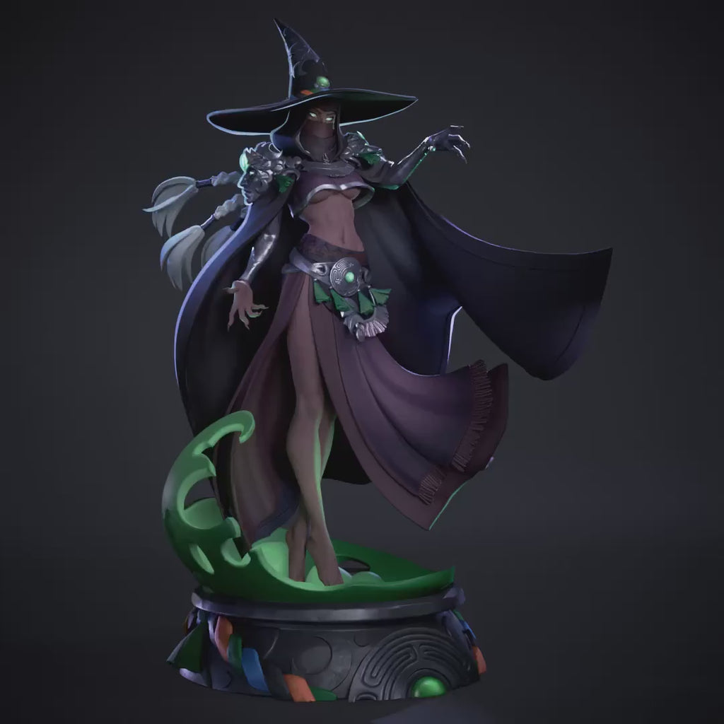 Hecate resin statue, Hand Painted Collectible Figure, 210 mm (8.3 in)