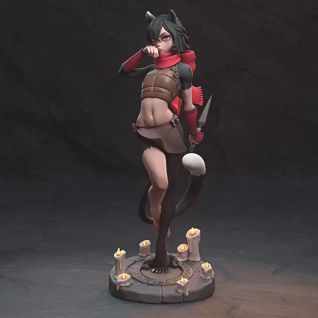 Izutsumi Resin Statue, Hand Painted Collectible Figure, 170 mm (6.7 in)
