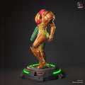 Samus Aran Figure, Resin Statue, Hand Painted, 30 cm (11.8 in)