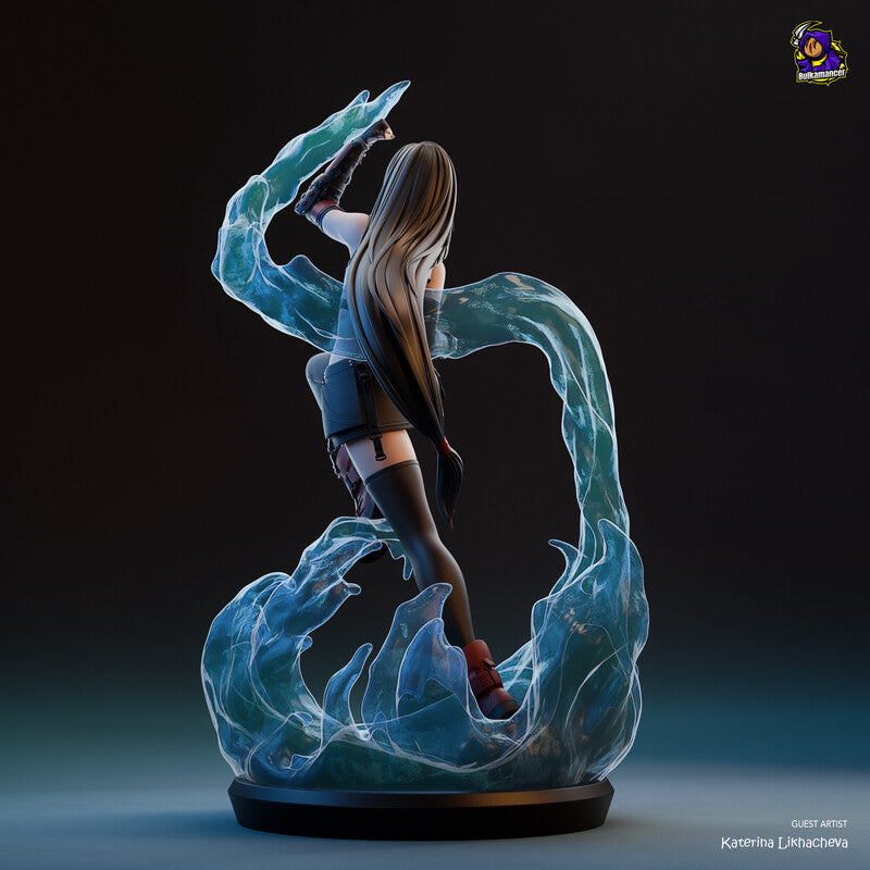 Tifa Lockhart Statue, Hand Painted Collectible Figure, 25.3 cm (10 in)